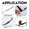 Liquid Insulating Tape (black 30ml) Lithium Battery Sealant Circuit Board Waterproof Adhesive Flame Retardant High Temperature Resistance