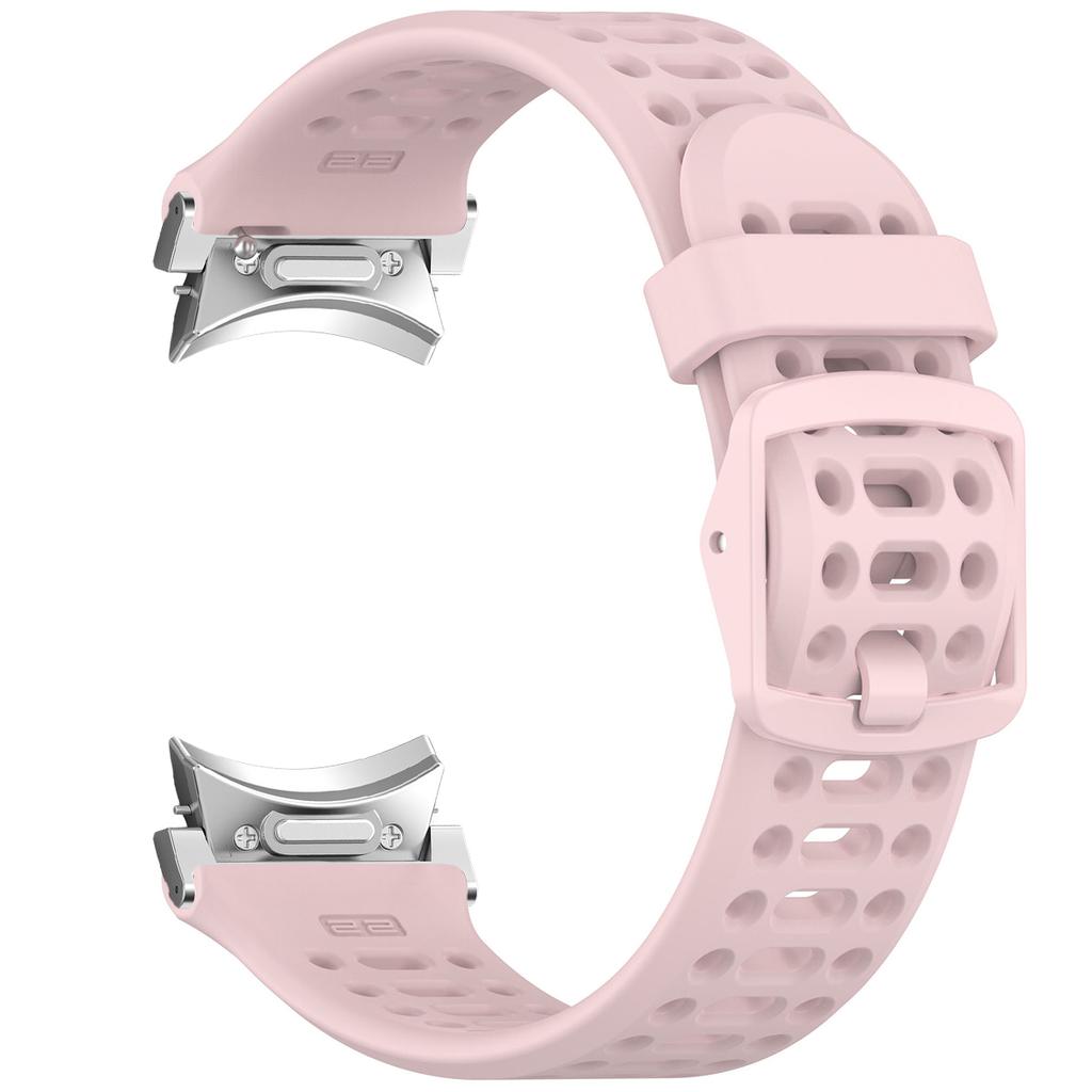 No Gap Silicone Band For Samsung Galaxy Watch 6 5 4 44mm 40mm for Galaxy Watch456 Bracelet Quick Release Smartwatch Accessories