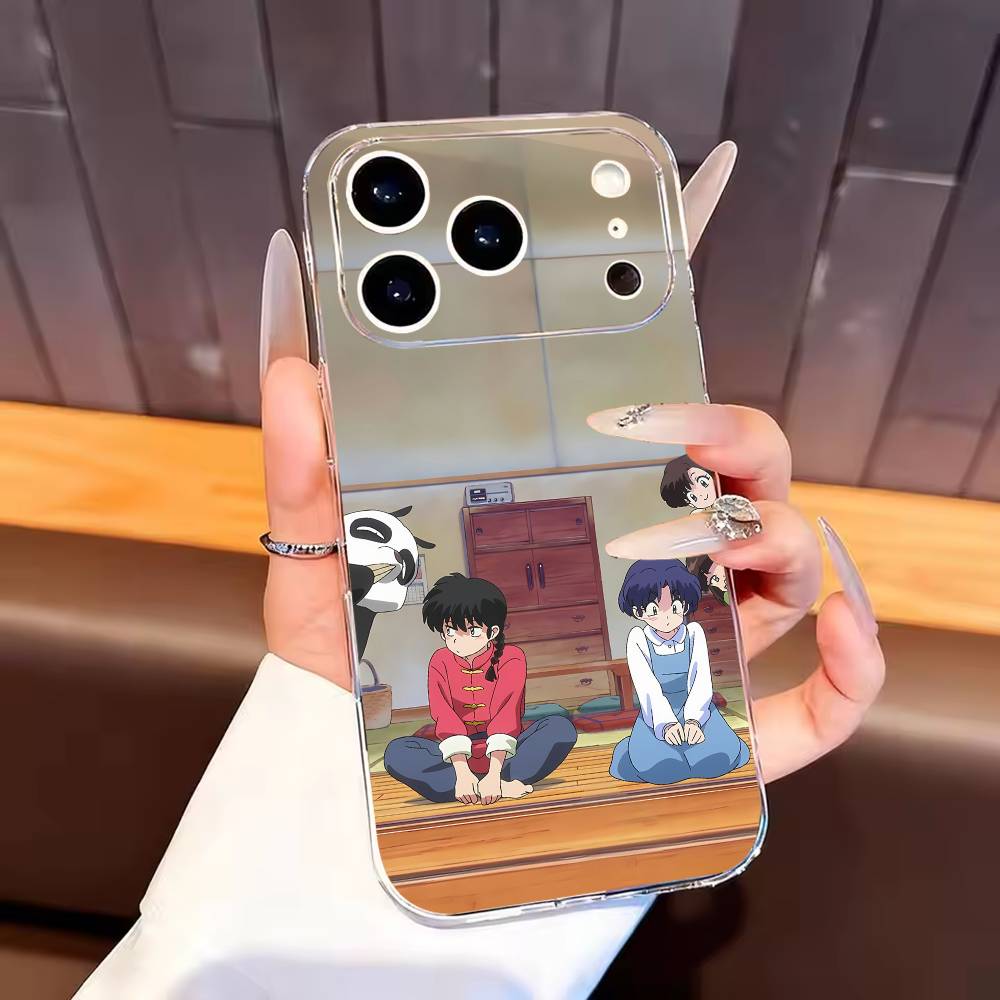 Comics R-Ranma 1-2 Phone Case For iPhone17,16,15,14,13,12,11 Plus,Pro Max Soft Transparent Cover