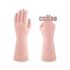 Women's Waterproof Latex Dishwashing Gloves - Durable, Colored for Kitchen, Laundry & Housework Cleaning