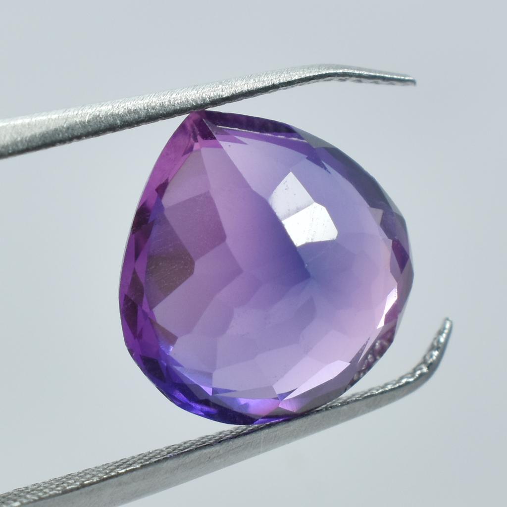 Natural Purple Tanzanite Loose Gemstone Pear Shape 7.00 Ct for Jewelry Making and Gem Collections