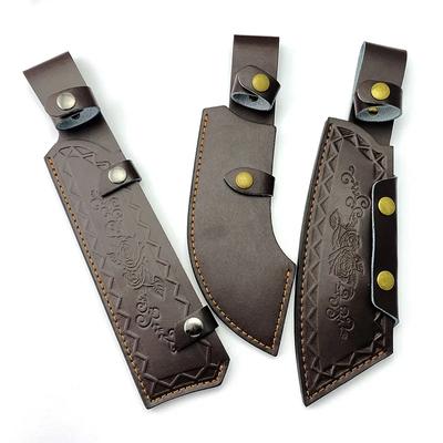 1 Stück feststehendes Messer Ledertasche Outdoor Camping Jagdmesser Hülle Tasche Werkzeugzubehör für Messer DIY