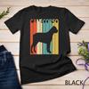 Süßes Retro Cane Corso Hund Unisex T-Shirt