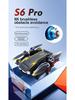 New S6/G6 Brushless Motor Drone with Guard Frame, Dual Camera, Obstacle Avoidance, and Remote Control for Aerial Photography.