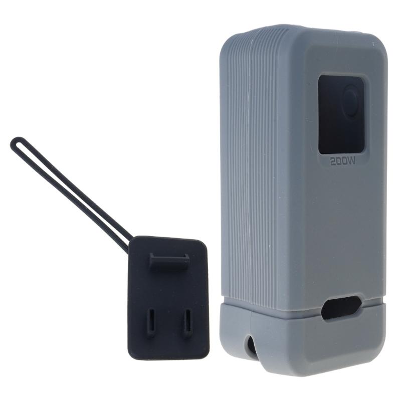 

Comfortable Grip Battery Pack Sleeve Shockproof Silicone Sleeve Antislip Suitable For Portable Charger Easy Installation