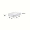 1pc-PVC Large Capacity Quilt Clothes Storage Bag Under Bed Storage Box Closet Organizer Blankets Comforters Dust-proof Storage B