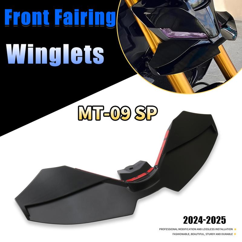 Motorcycle Front Fairing Winglets Aerodynamic Wing Shell Cover Protection Guards Kit For MT-09 SP MT 09 MT09 2024 2025