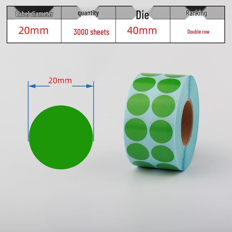 Waterproof Adhesive Thermal Barcode Stickers - Various Sizes