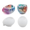 Silicone Candle Holder Moulds Eggs Shaped Silicone Clay Mould Crafts Moulds Silicone Material for DIY Hand-Making Lover