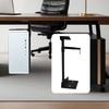 Computer Case CPU Machine Holder Stand Installation Under Desk or On Wall Hanger Sturdy Easy Use