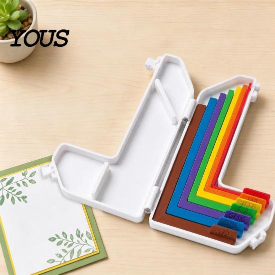 Righello Artigianale Fai-da-te 1 Set Strumento Guida Allineamento, 7 Spaziatori 1/16 1/2 Pollice per Spaziatura Multi-dimensione, Lavori di Carta Precisi, Biglietti, Scrapbooking