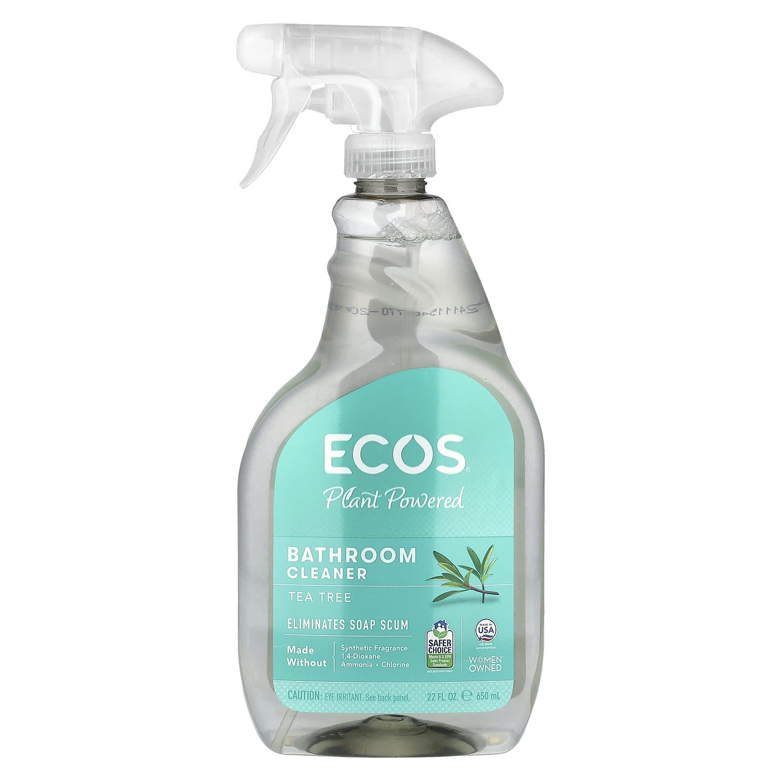 

Ecos, Очиститель для ванной комнаты, Чайное дерево, 650 мл(22 жидких унции)
