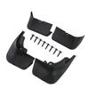 Car Mud 4pcs Guards Flaps Front Rear Maintenance With Screws Replacement For Citroen C5 20132016