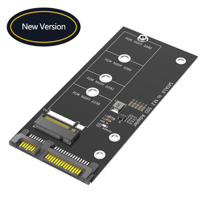 Placa Adaptadora M.2 Ngff para Sata Conversor Ssd Ngff M2 para Sata Iii Drivers para Ngff M.2