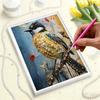 DIY Pearl Painting Set The Little Bird Pattern Home Decoration Handmade Sticky Diamond Creative Canvas Pearl Art Painting Crafts Perfect Gift