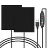 Universal Electric Heated Motorcycle Handlebar Covers for Food Delivery