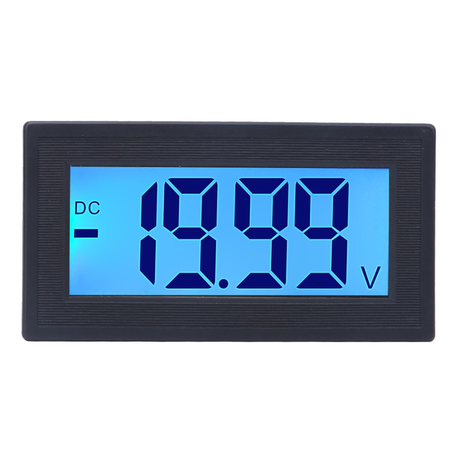 

YB5135DB DC Digital Voltmeter LCD Display Voltage Meter AC100240V Power SupplyDC 020V