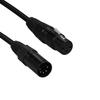 New 0.5/1/3/2m XLR 3 Pin Female to 5 Pin Male XLR Cable for Microphone Stage Light