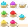 3D-gedrucktes Knödel-Fidget-Spielzeug Dekompression Dampfbrötchen-Spielzeug mit Kugelkette Home-Office-Arbeiter Angst Stressabbau Schreibtischspielzeug