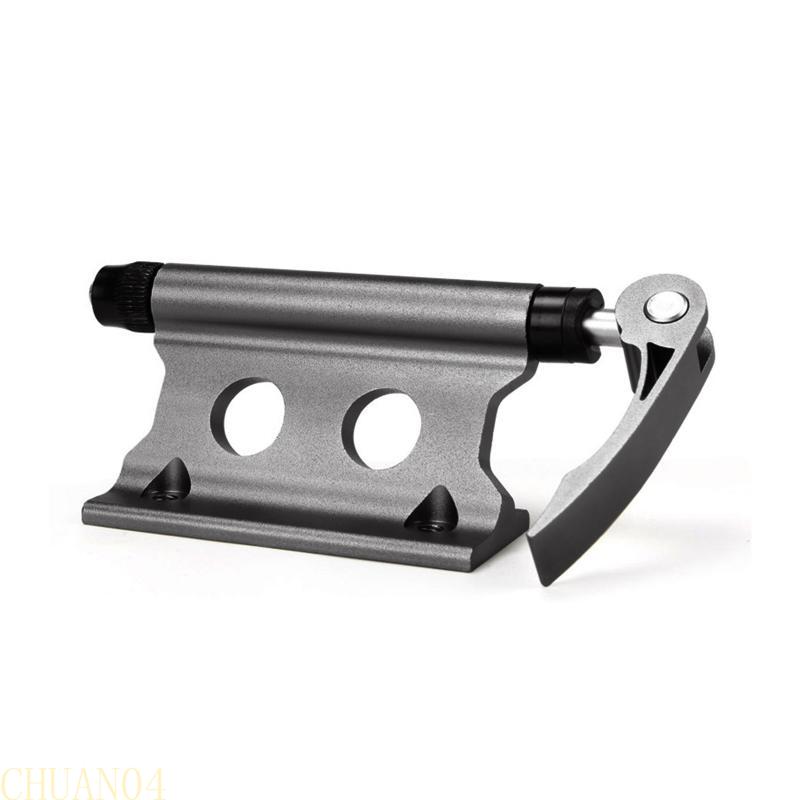 

A1A2 Portable Car Rack Front Fork Quick Release Fork Mount Bike Block Aluminum Alloy Bike Block Fork Mount Accessories срібний