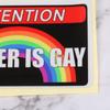 1Pc I Love Gay Porn Car Stickers Reflective Personality Car Stickers Gay Funny Stickers