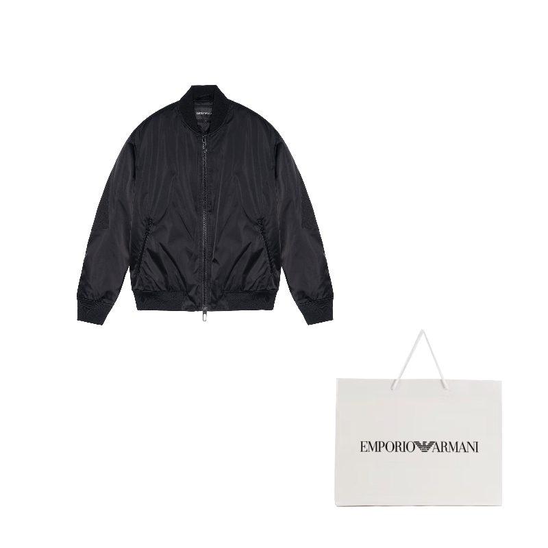 EMPORIO ARMANI Jackets & Coats Men's Black 6G1B86-1NPKZ-0999
