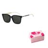 GUCCI Street Collection Classic Youth Streetwear Collection Plate Frame Square Sunglasses Unisex Couple Style