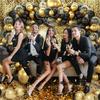 Black Gold Balloon Arch Kit Metal Gold Confetti Balloons Garland Wedding Bridal Shower Birthday Party New Year 2026 Decoration