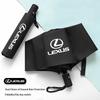 Parasol z emblematem samochodu Lexus Biznesowy Automatyczny Składany Parasol Dla Lexus GS IS LS500h ES260 ES300h RX350h NX260 UX260 LM LC RZ45