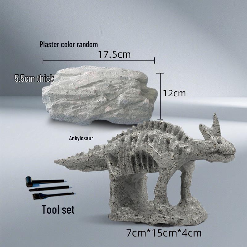 Dinosaur Fossil Excavation Kit: DIY Archaeology Science Toy for Kids