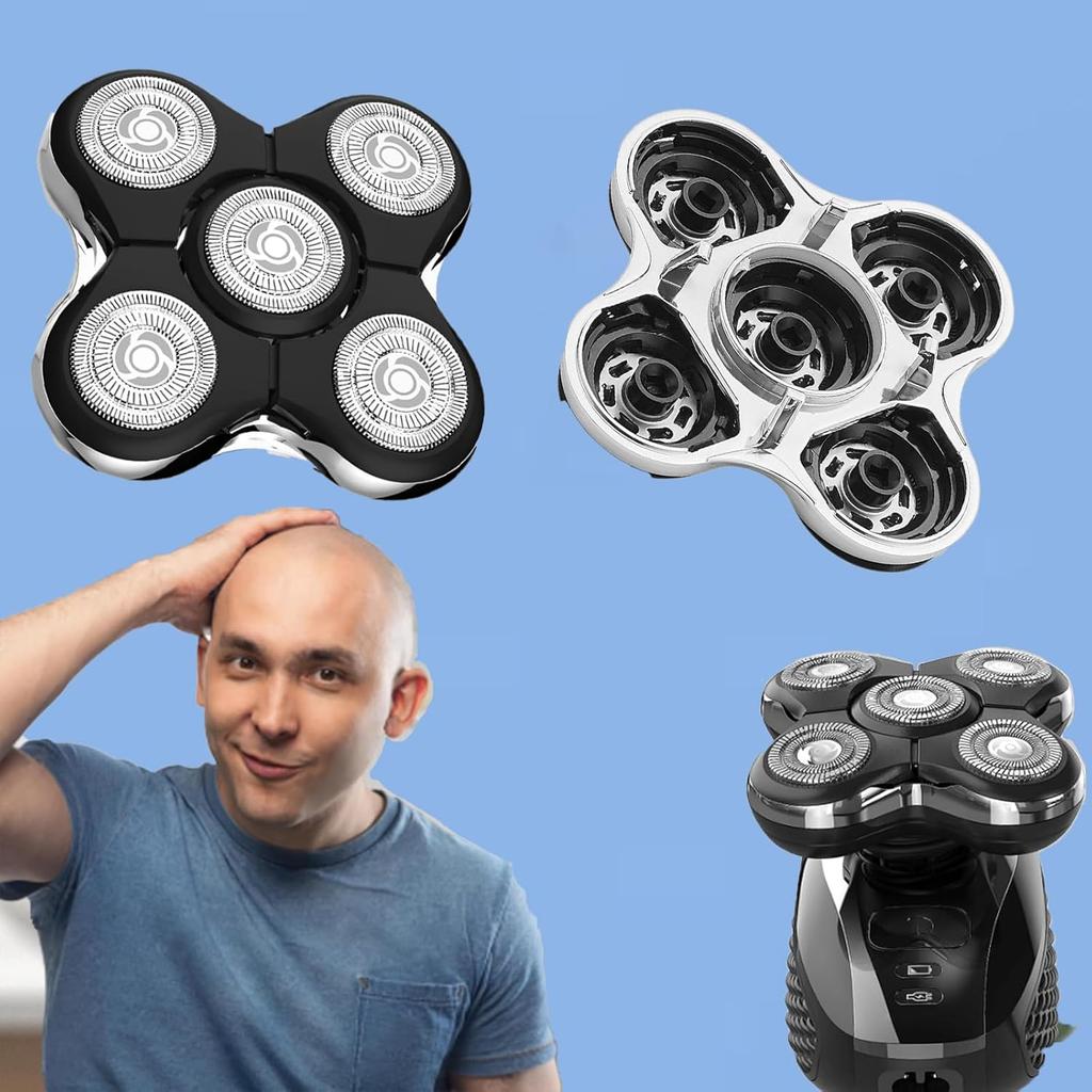 Pro Head Shaver Replacement Blades Compatible with Remington Balder Pro Head Shaver Model XR7000,Precision Electric Shaving for Bald Men (1 pcs)