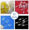 5mm White LED Light Emitting Diode 3V High Brightness Direct Plug-in