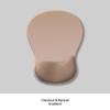Gradient Simple Thickened Anti-Slip Ergonomic Computer Mouse Pad with Wrist Rest and Silicone Mouse Mat