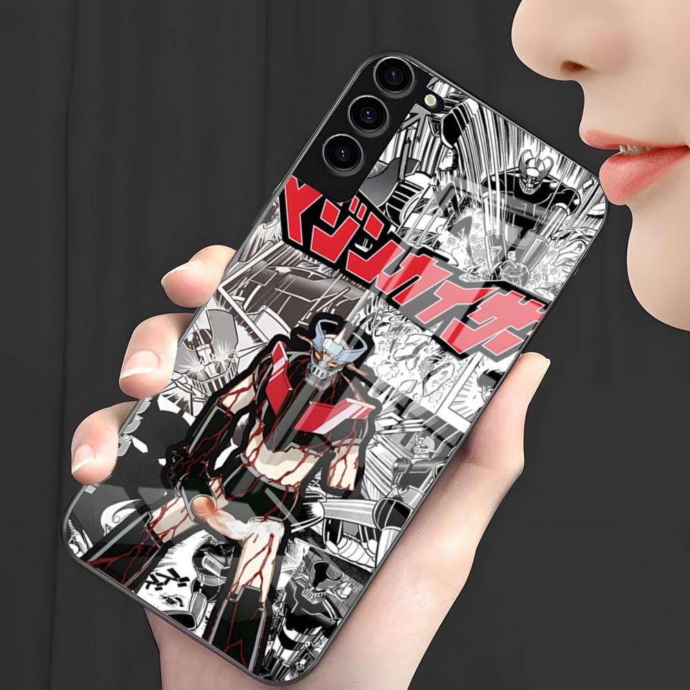Mazinger Z Robot Phone Case For Samsung A25 A13 A33 5G A54 A36 A35 A56 A52 A14 Shockproof Glass Cover