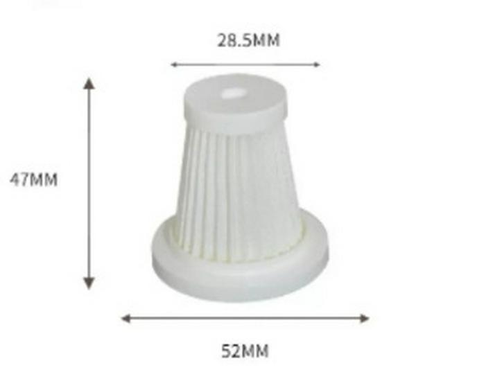 Wireless Handheld Car Vacuum Cleaner Accessory Set with HEPA Filter Screen and Universal Filter Element