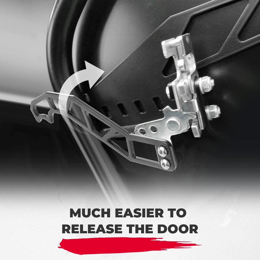 KEMIMOTO X3 Door Handles, Compatible With Can-Am Maverick X3 XRS XDS Turbo R Max 2017-, Open Door Easily, Opener Latch Handle, Black, 2-Pack