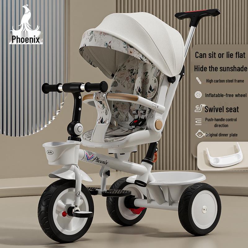 

Трехколесный велосипед Phoenix для детей: Легкая коляска-самокат для возраста 1-3 лет