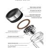 Fuguang High Borosilicate Business Glass Tea Cup