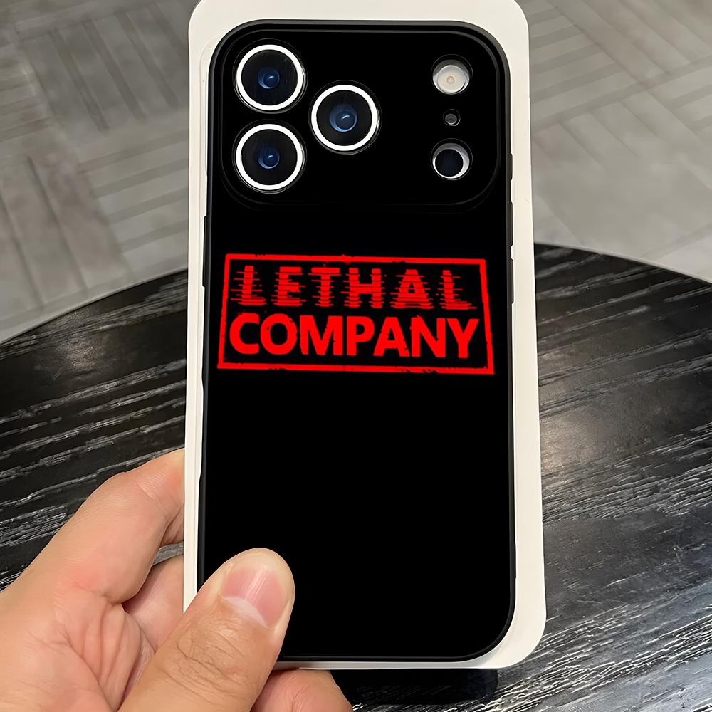 

Game L-Lethal C-Company Phone Case For IPhone 17 Pro Max 16 15 14 Pro Max 13 11 X Xs Xr 8 7Plus Silicone Cover iPhone 14 Pro