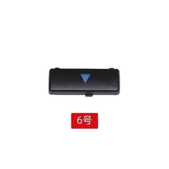 For BMW E39 E53 Car Center Console Climate A/C Control Panel Switch Buttons Cover Caps Key Replacement For BMW 5 Series X5