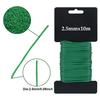 5/8/10m Reusable Plant Support Tie, Steel Wire Rubber Coated, Sturdy Flexible Garden Supplies, for Gardening Flower Stems