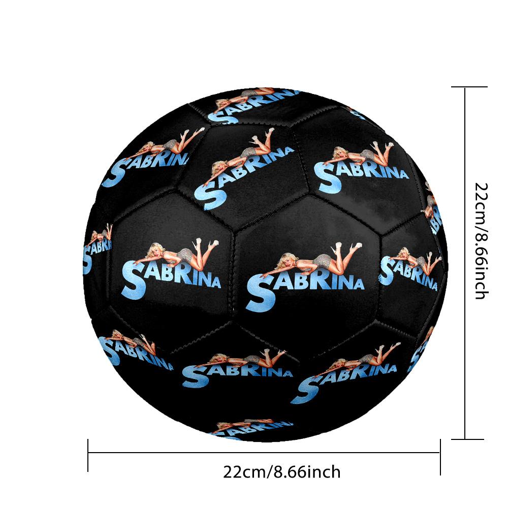 Sabrina Carpenter Size 5 Soccer Ball, Durable Standard Football For Training Match Outdoor Sports