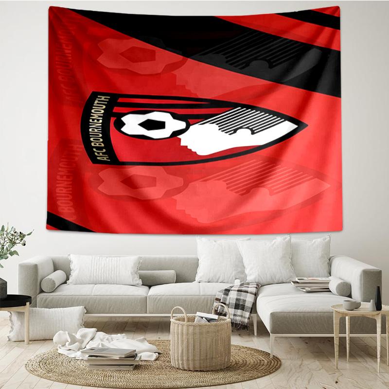 1PC Afc Crest Printed Tapestry Room Decoration Wall Hanging for Living Room Bedroom, Dormitory, Birthday and Christmas Gifts