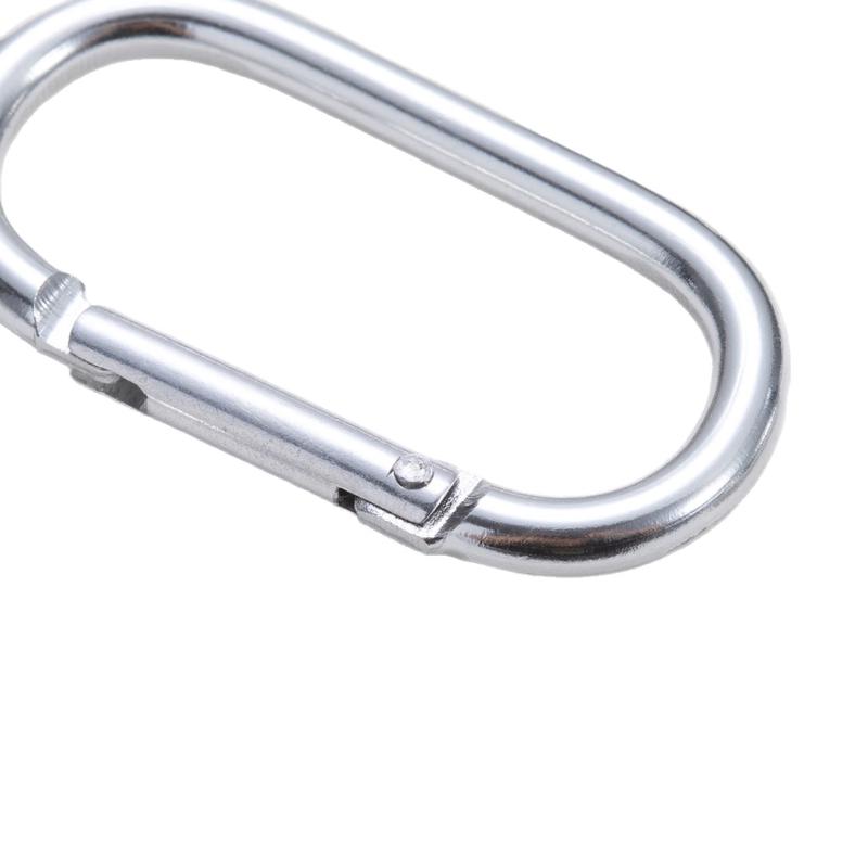 Aluminum Alloy Oval Carabiner 100-Pack