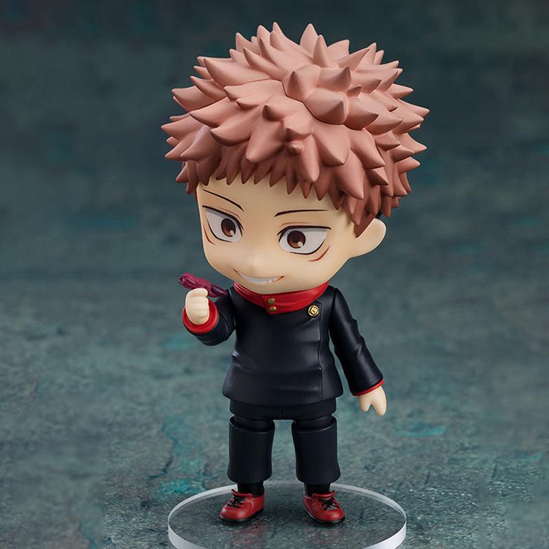 #1479 Yuji Itadori Q Version Artikulierte Actionfigur Austauschbares Gesicht Sammlerstück Anime Figur Kaisen Geschenk