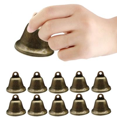 10 Stück Glöckchen zum Aufhängen im Vintage-Stil, Weihnachtsglocke, kleine Glöckchen für Heimwerker, Basteln, Elefanten, Hunde, Kamelglocken, Dekoration