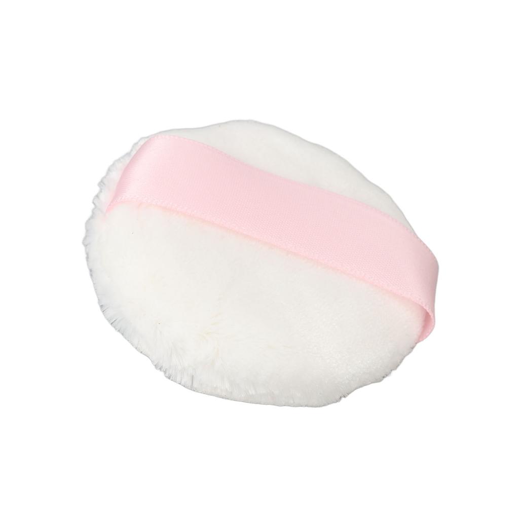Body Powder Puff 2.4in Diameter Soft Raised Pile Breathable Washable Makeup Powder Puff for Cosmetic Family Travel