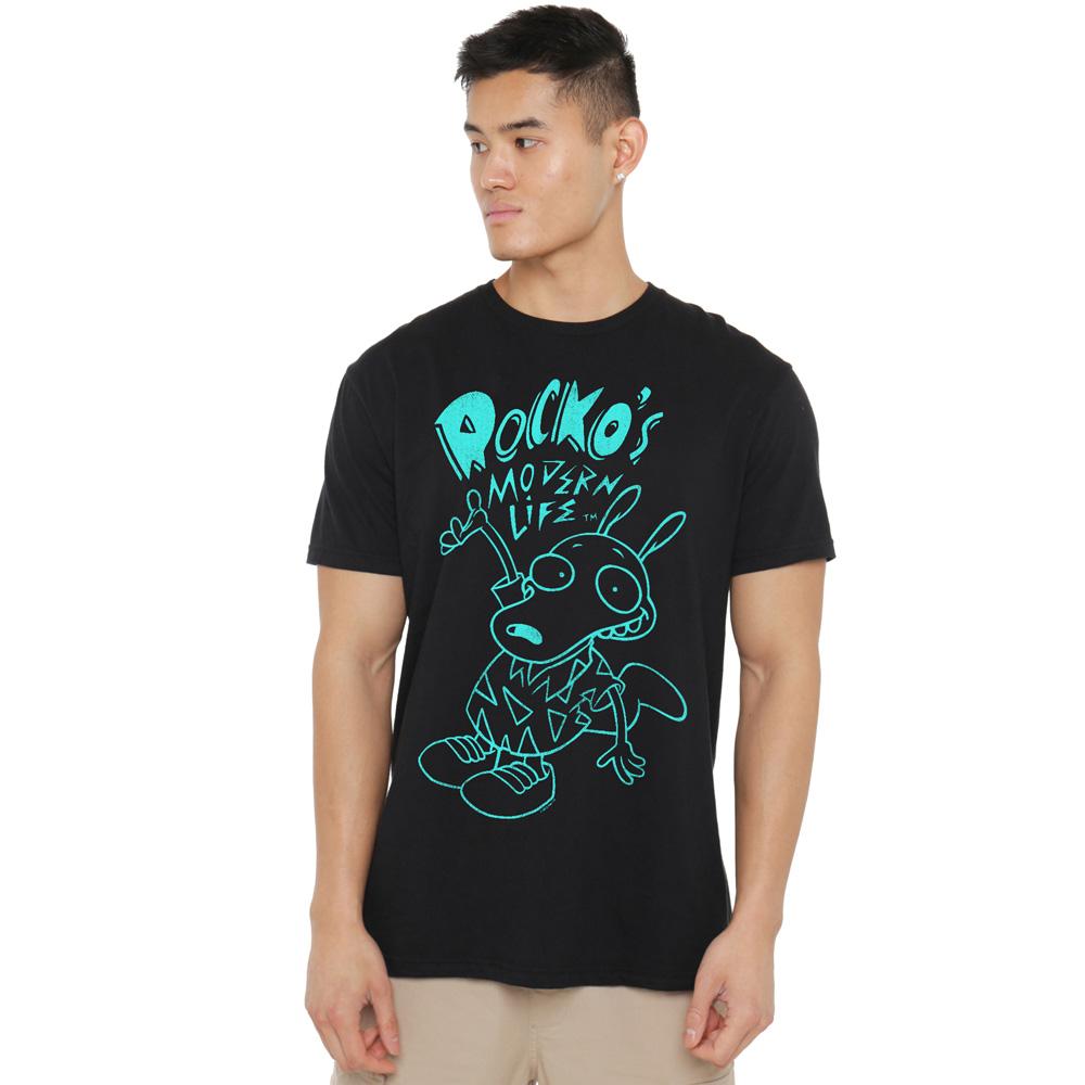 RockoÂ´s Modern Life Mens Neon T-Shirt