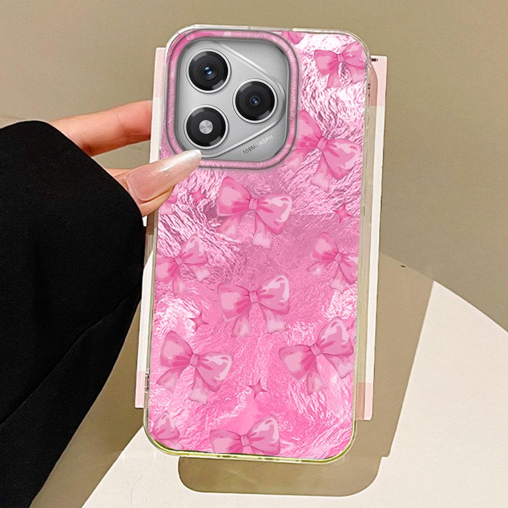 Black Bow Cartoon Animal Phone Cases Phone Case for Honor 400 200 Pro Magic 7 5 Lite X9a X9c X8b X8a Shell Silicone Back Cover