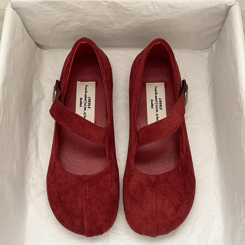 

Женские туфли Мэри Джейн с леопардовым принтом, модные туфли-лодочки, женские повседневные туфли на мягкой подошве, бабушкины балетки 35 красный